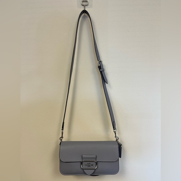 Coach Morgan Shoulder Bag and Matching Wallet in Blue Mist - Picture 5 of 17